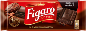 Figaro Čokoláda horká 90g