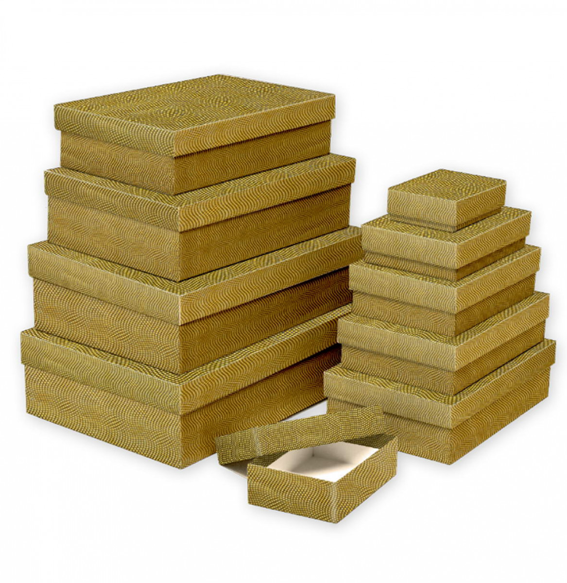 Darčeková Krabička zlatá rozm. 18,6x11,7x5,3cm