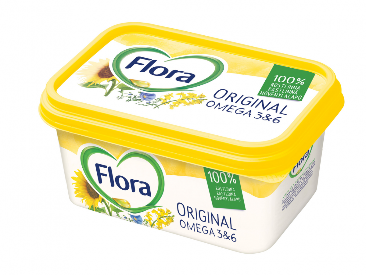 Flora Original rastlinná tuková nátierka chlad. 400g
