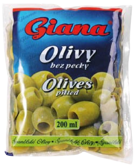 Giana Olivy zelené bez kôstky 195g