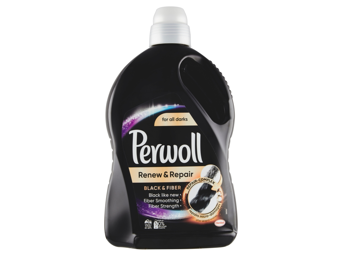 Perwoll Renew&Repair Black and Fiber prací gél  2,7 l