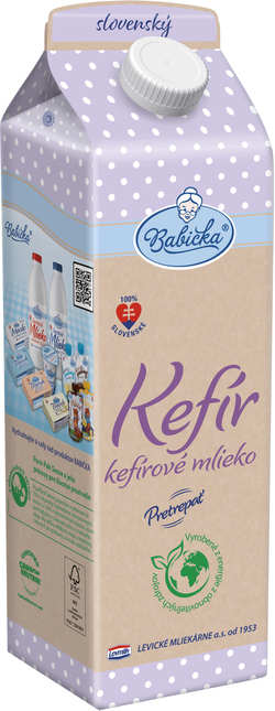 Babička Kefír kefírové mlieko 1,1% chlad. 950g