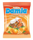 Damla ovocné karamely Pomarančové 90g