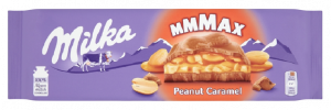 Milka Peanut Caramel/Arašid a karamel tabuľková čokoláda 276g