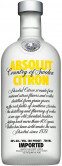 Absolut vodka Citron/citrón 40% 700ml