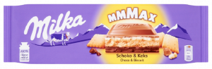 Milka Choco&Biscuit tabuľková čokoláda 300g