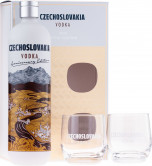 Czechoslovakia Vodka 40% 700ml + 2 poháre