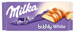 Milka Bubly Bubbly White 95g