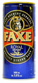 Faxe pivo royal export 5,6° 1l PLECH
